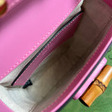 Side profile of signature premium women's handbag – women's luxury accessory