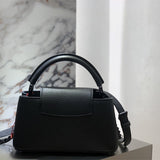  Essential structured bag carried on shoulder