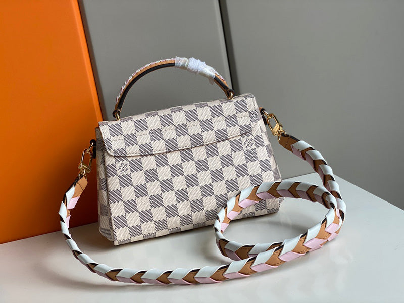 Top view of elevated structured women's handbag – women's everyday handbag