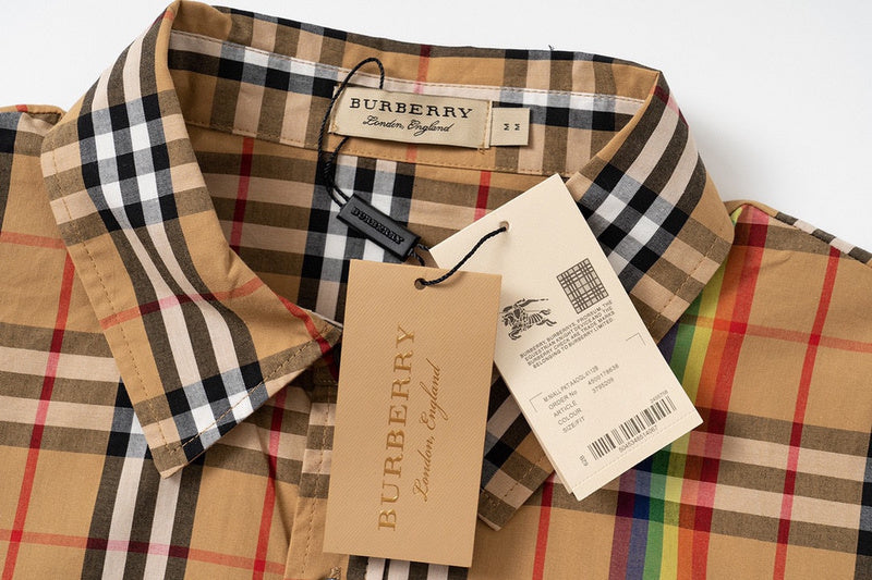 Burberry clothing back view — premium authentic designer style