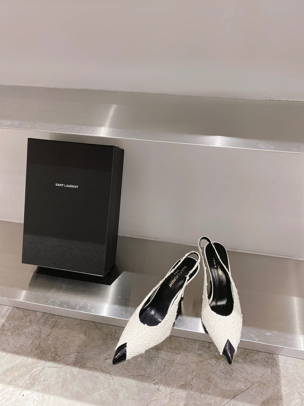 Saint Laurent luxury shoes back view — premium authentic designer style