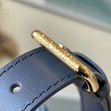 Top view of statement modern women's handbag – women's designer-style accessory