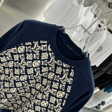 Full styled look of Louis Vuitton luxury clothing with relaxed-fit cut