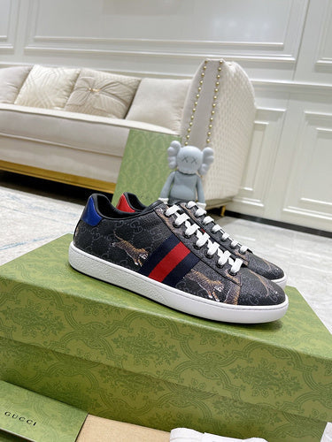 Gucci neutral cream luxury sneakers view 11 minimalist modern build