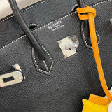Close-up detail of refined bag design