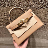 Statement handbag styled for everyday wear