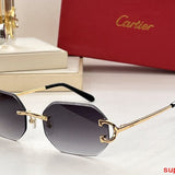 Lifestyle view of Cartier unisex sunglasses