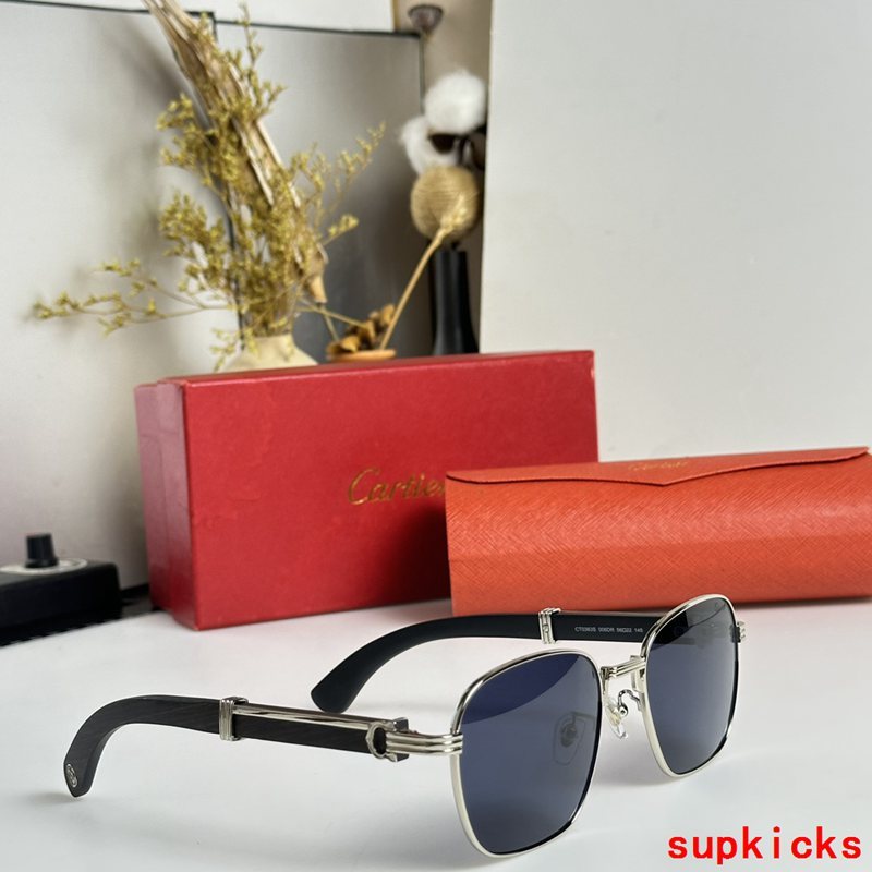 Side view of Cartier unisex sunglasses