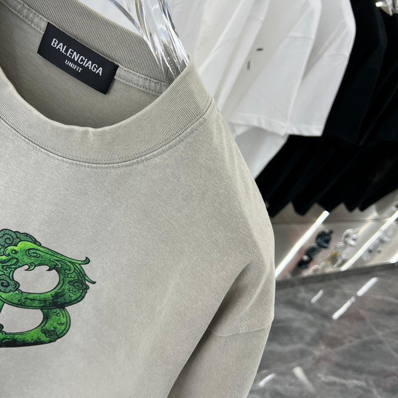 Balenciaga designer t-shirt full view