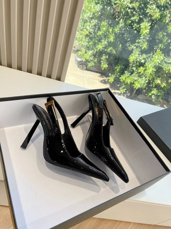 Saint Laurent luxury shoes front view — premium authentic designer style