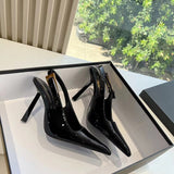 Saint Laurent shoes front view designer style