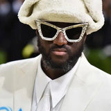 Lifestyle view of Louis Vuitton unisex sunglasses