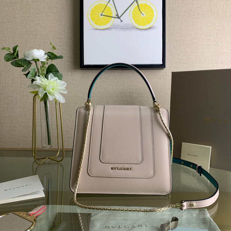 Classic Premium PU Leather Handbag - Premium Craftsmanship Detailing | Women's Premium Handbag #1719 - alternate angle view (image 8) of designer-inspired handbag