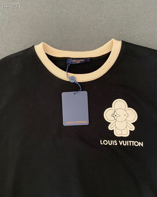Back view of Louis Vuitton luxury clothing with everyday silhouette
