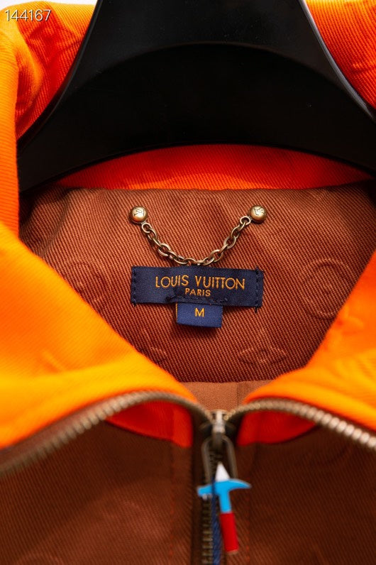 Full styled look of Louis Vuitton luxury clothing with streetwear-inspired cut