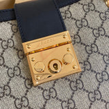 Back view of refined elevated women's handbag – women's statement bag