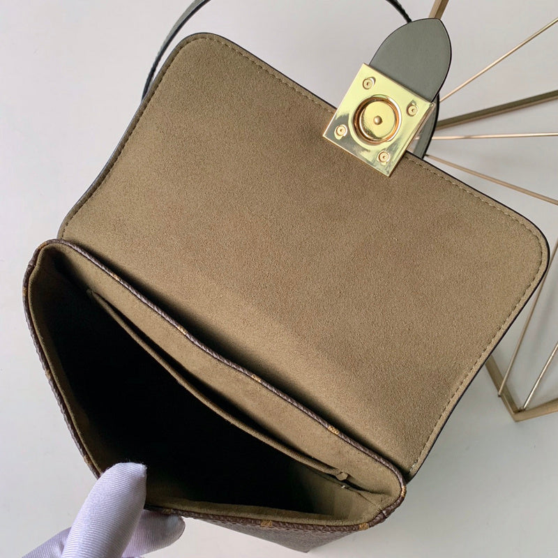 Styled lifestyle shot of premium classic women's handbag – women's premium purse
