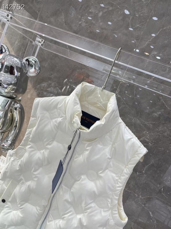 Side profile of Louis Vuitton luxury clothing with streetwear-inspired cut