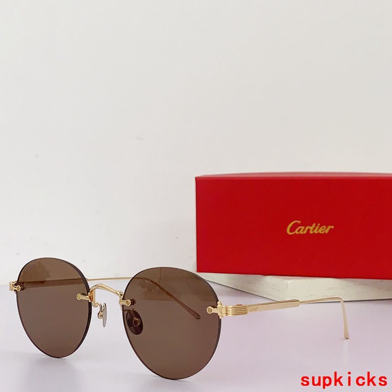 Front view of Cartier unisex sunglasses