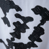 Back view of Louis Vuitton cotton t-shirt with monogram-inspired silhouette