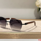 Close-up detail view of Cartier unisex sunglasses
