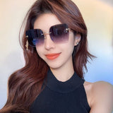 Front view of Louis Vuitton unisex sunglasses