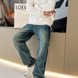 Side profile of Louis Vuitton luxury clothing with relaxed-fit cut