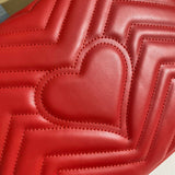 Back view of refined chic women's handbag – women's luxury accessory