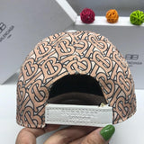 Side view of Burberry unisex cap