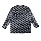Side profile of Louis Vuitton luxury clothing with logo-detail design