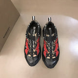 Burberry Beige Slip-On Sneakers - Full Silhouette View