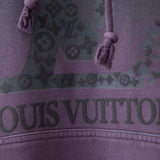 Flat lay presentation of Louis Vuitton luxury clothing with tailored silhouette