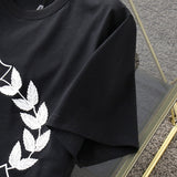Close-up of Burberry t-shirt craftsmanship