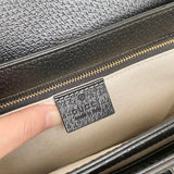 Handle and strap detail of everyday-luxe classic women's handbag – women's everyday handbag