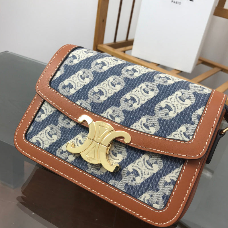 Top view of modern premium women's handbag – women's luxury accessory