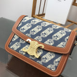 Top view of modern premium women's handbag – women's luxury accessory