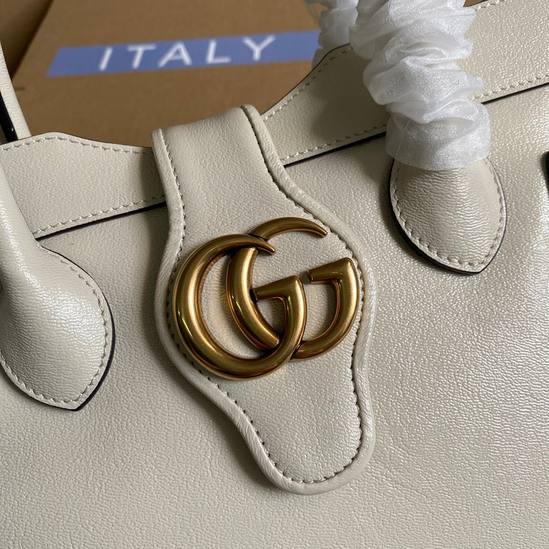Back view of sleek refined women's handbag – women's designer-style accessory