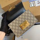 Interior view of chic structured women's handbag – women's luxury accessory