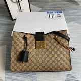 Side profile of elevated refined women's handbag – women's statement bag