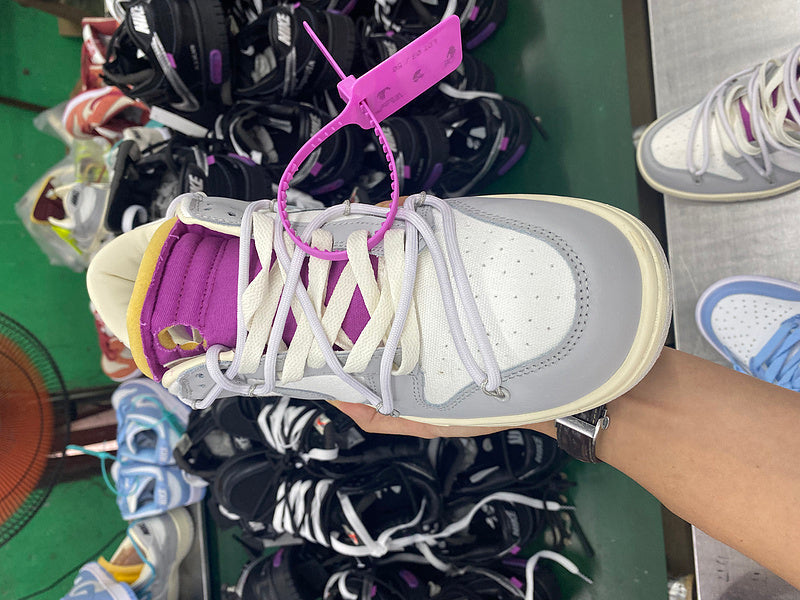 Nike bold contrast luxury sneakers view 4 signature lace-up style