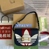 Front view of elevated classic women's handbag – women's luxury accessory
