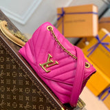 Side profile of statement modern women's handbag – women's luxury handbag