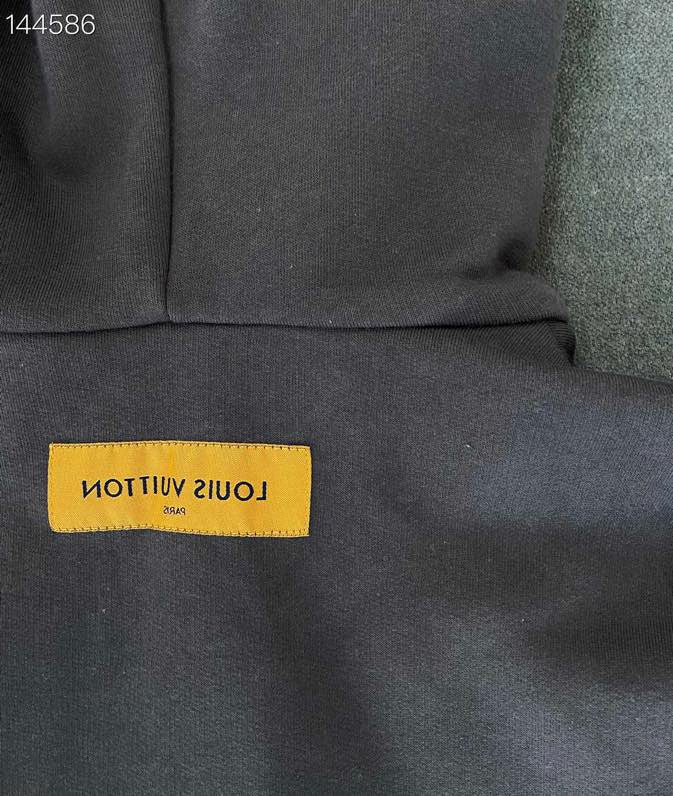 Side profile of Louis Vuitton luxury clothing with everyday silhouette