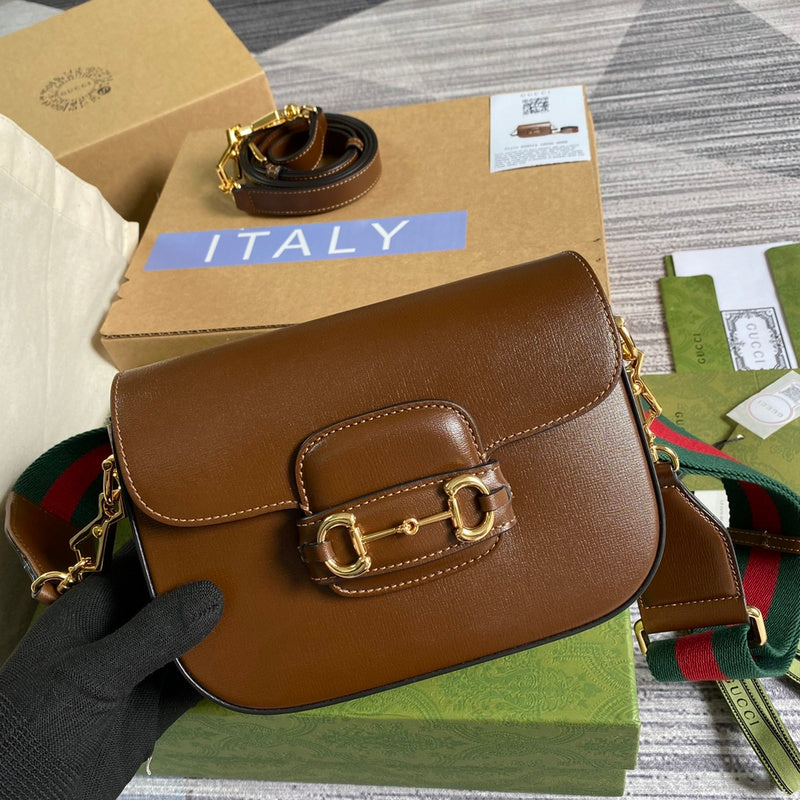 Front view of premium classic women's handbag – women's statement bag