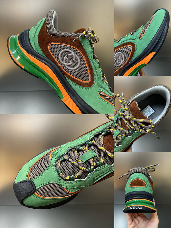 Gucci two-tone luxury sneakers view 10 streetwear statement look