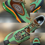 Gucci two-tone luxury sneakers view 10 streetwear statement look