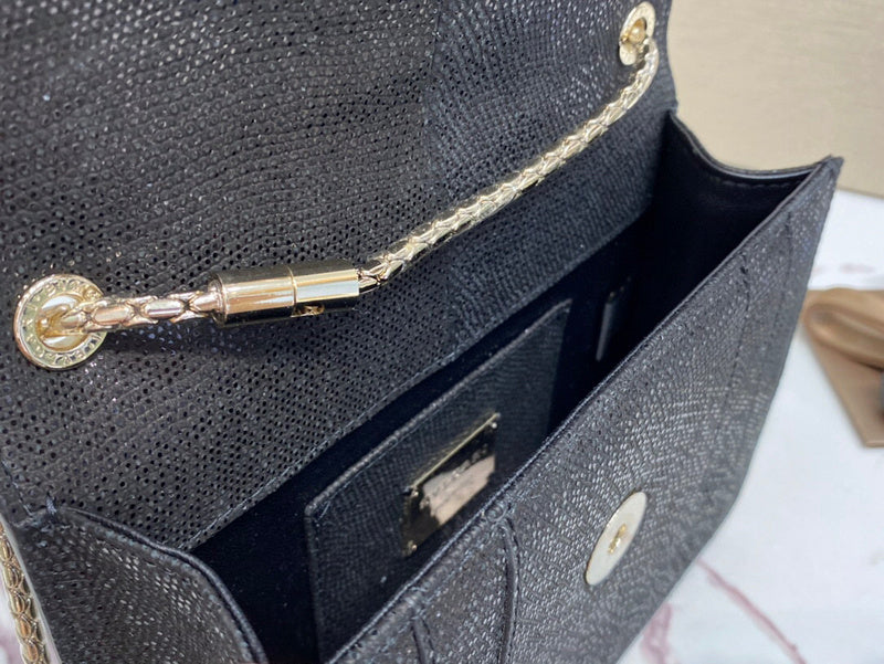 Effortless Faux Leather Handbag - Refined Silhouette | Women's Statement Accessory #1788 - close-up detail shot (image 3) of designer-inspired handbag