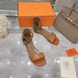 Hermes shoes Style 323 - angled studio shot