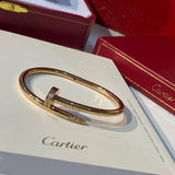Front view of Cartier unisex jewelry piece