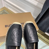 Burberry Red Platform Heels - Detail Shot of Craftsmanship